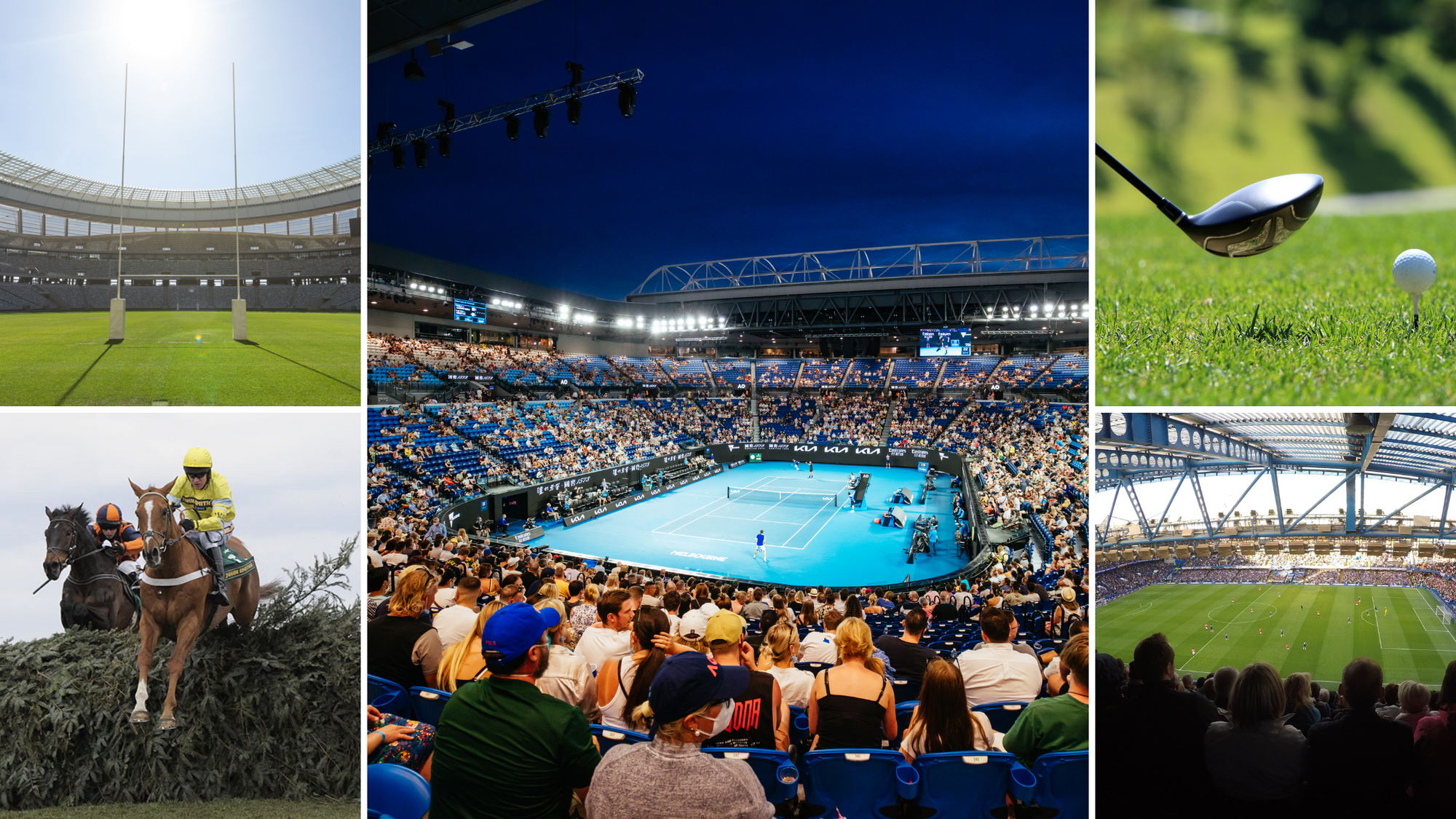 Links Hospitality: the best tennis, golf, rugby and horse racing this weekend